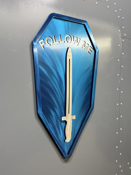 US Army Infantry School "Follow Me" Patch