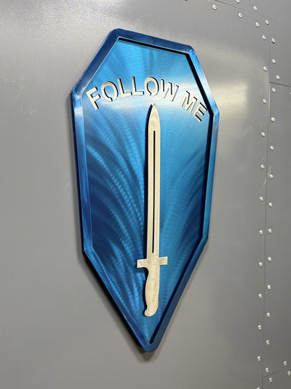 US Army Infantry School "Follow Me" Patch