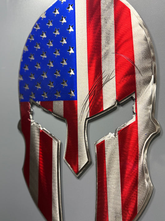 Spartan Helmet (American Flag)