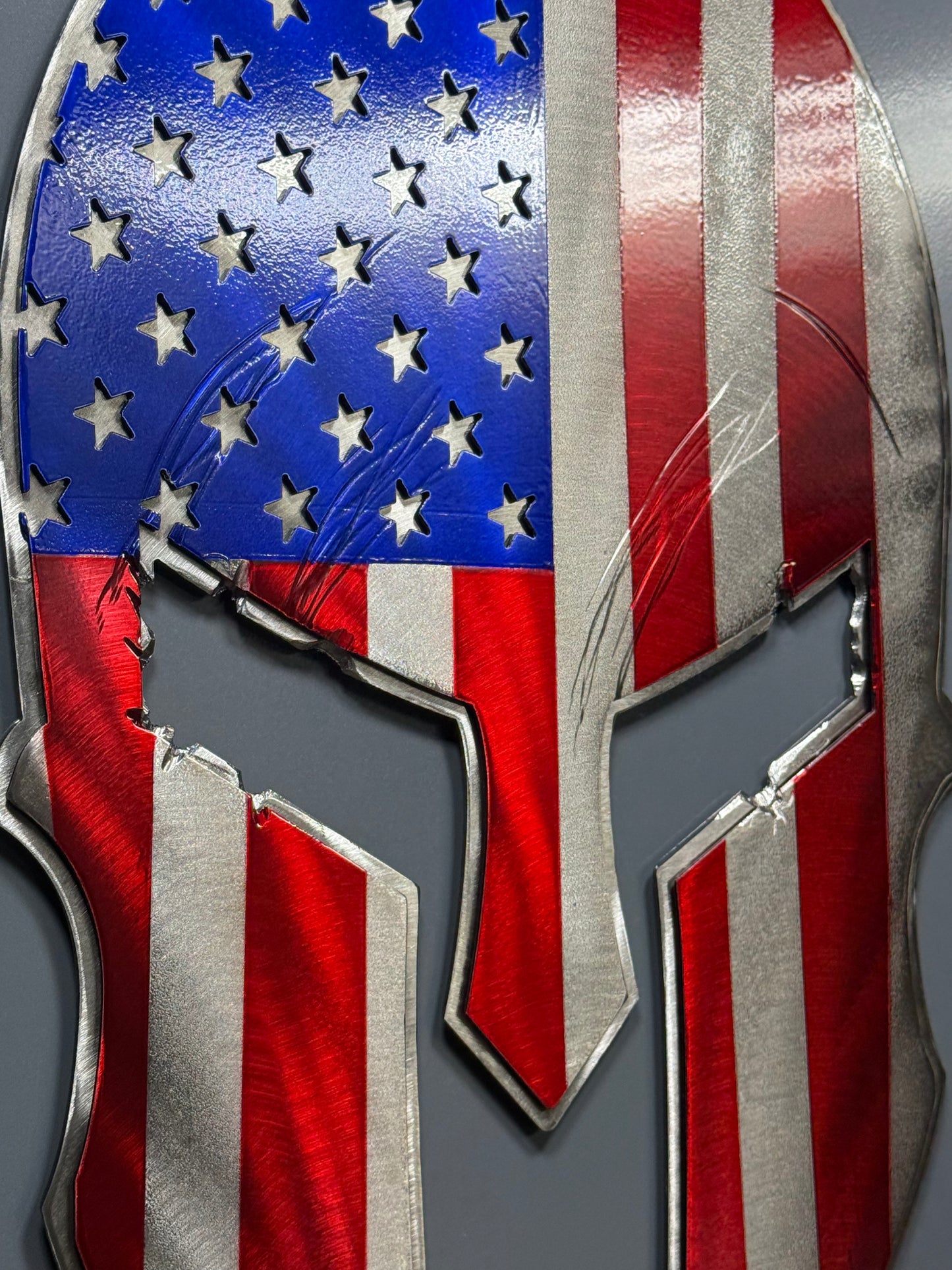 Spartan Helmet (American Flag)