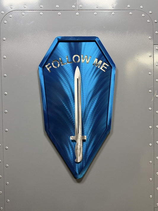 US Army Infantry School "Follow Me" Patch